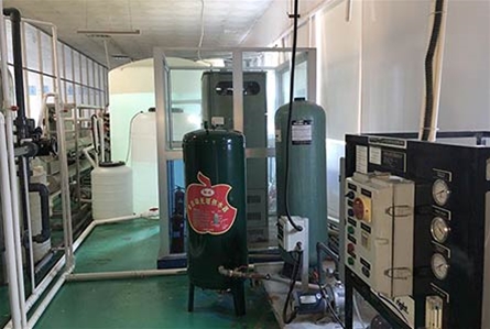 邯郸丽晶泉矿物质水生产过滤车间